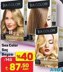 SEA COLOR SAÇ BOYASI ÇEŞİTLERİ